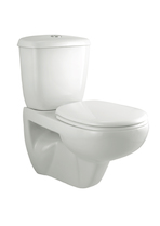 Cardiff wall hung cistern toilets white colour